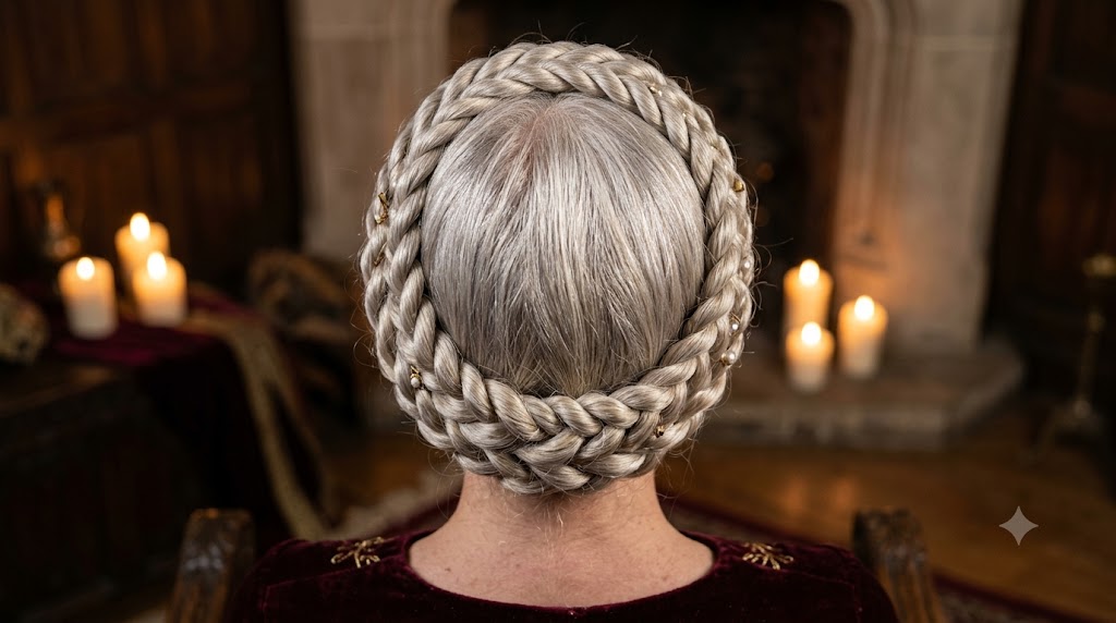 Twisted Rope-Crown Braid